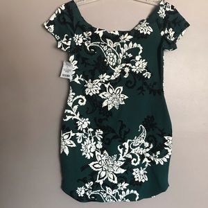 Off the shoulder floral dress